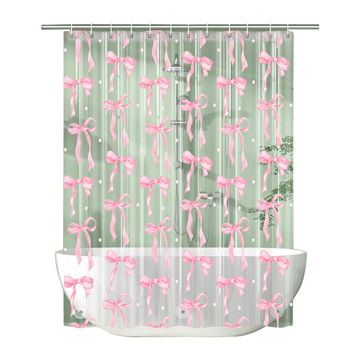 Decorative Shower Curtain Bowlift
