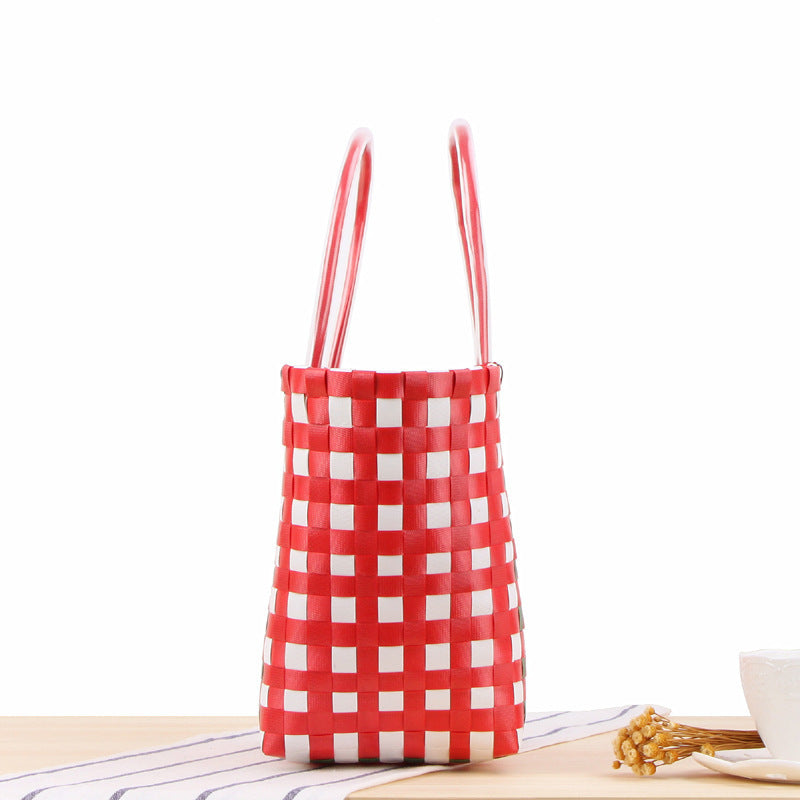 Shopping bag with Vibrant Weave Bowlift