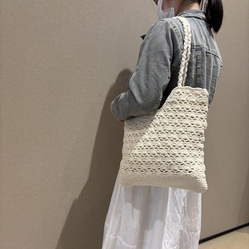 Handknotted Tote Bag Bowlift
