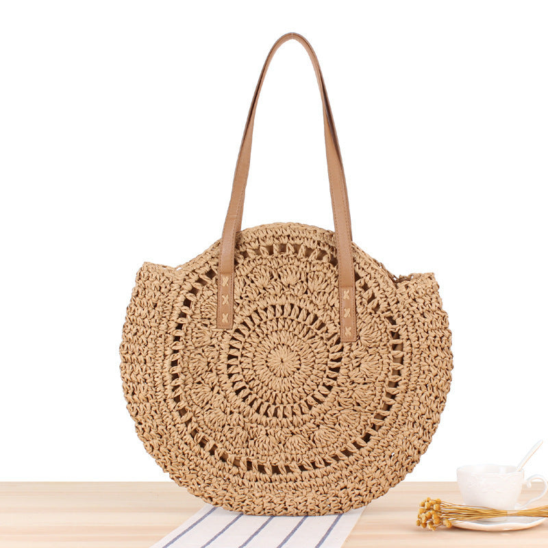 Macrame Shoulder Bag with Unique Handwoven Design Bowlift