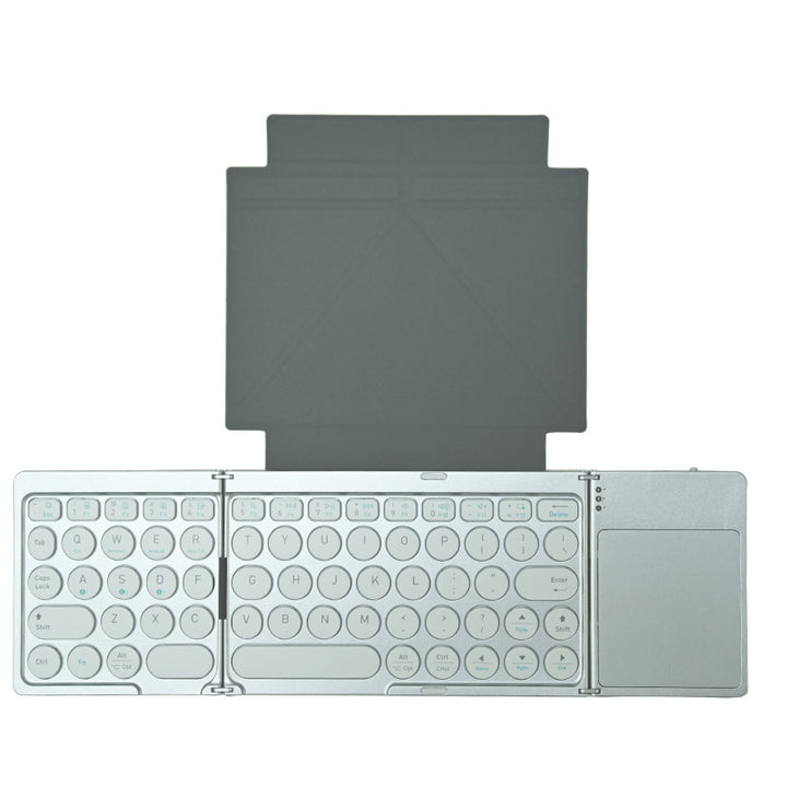 Ultra-Thin Bluetooth Folding Keyboard with Touchpad Bowlift