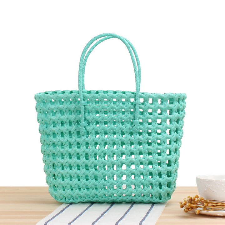 Handcrafted basket bag with unique structural design Bowlift
