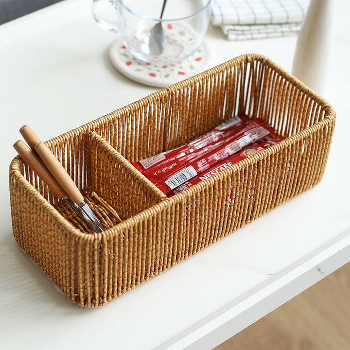 Decorative Woven Tray Bowlift