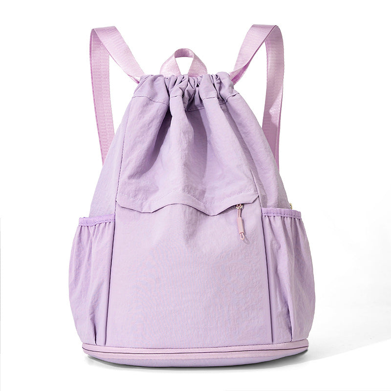 Drawstring Travel Backpack Bowlift