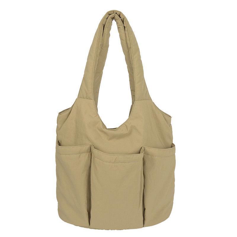 Practical Multi-Pocket Tote Bag Bowlift