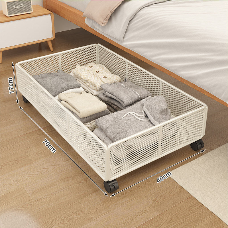 Under-Bed Storage Container with Wheels Bowlift