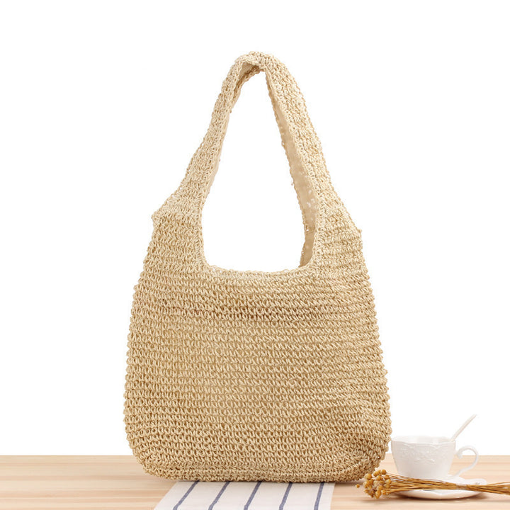 Handmade Mesh Tote Bag in Minimalist Design Bowlift