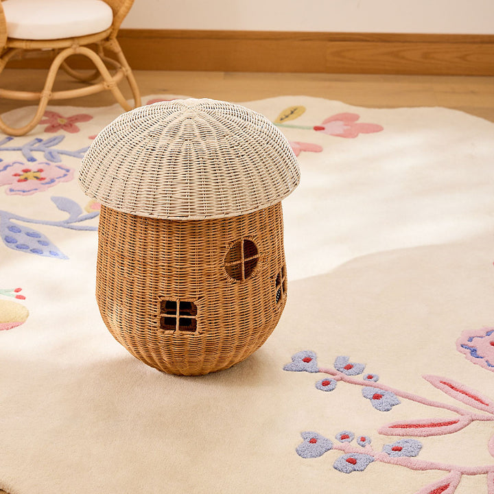 Decorative Woven Pet Home Bowlift