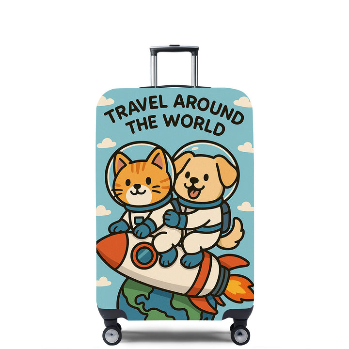 Unisex hard shell travel suitcase with cute animal design Bowlift