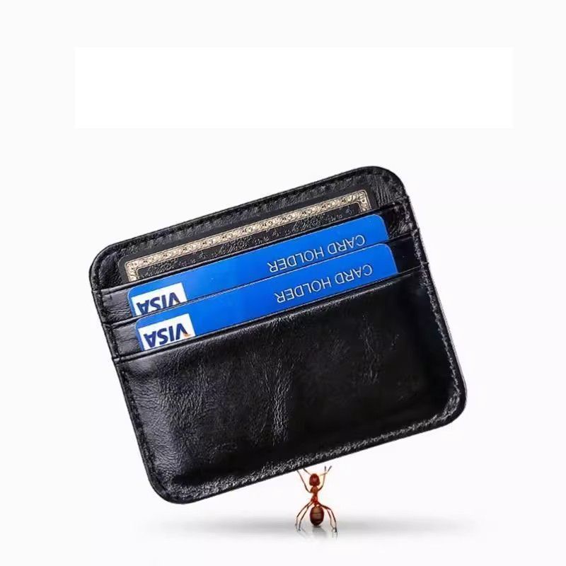 Minimalist Leather Card Holder Bowlift