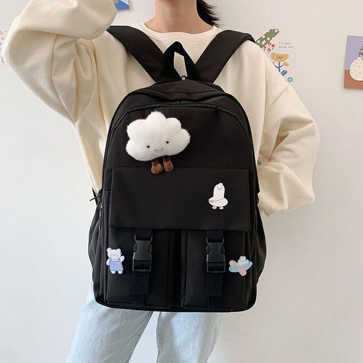 Versatile leisure backpack with multiple inner compartments Bowlift