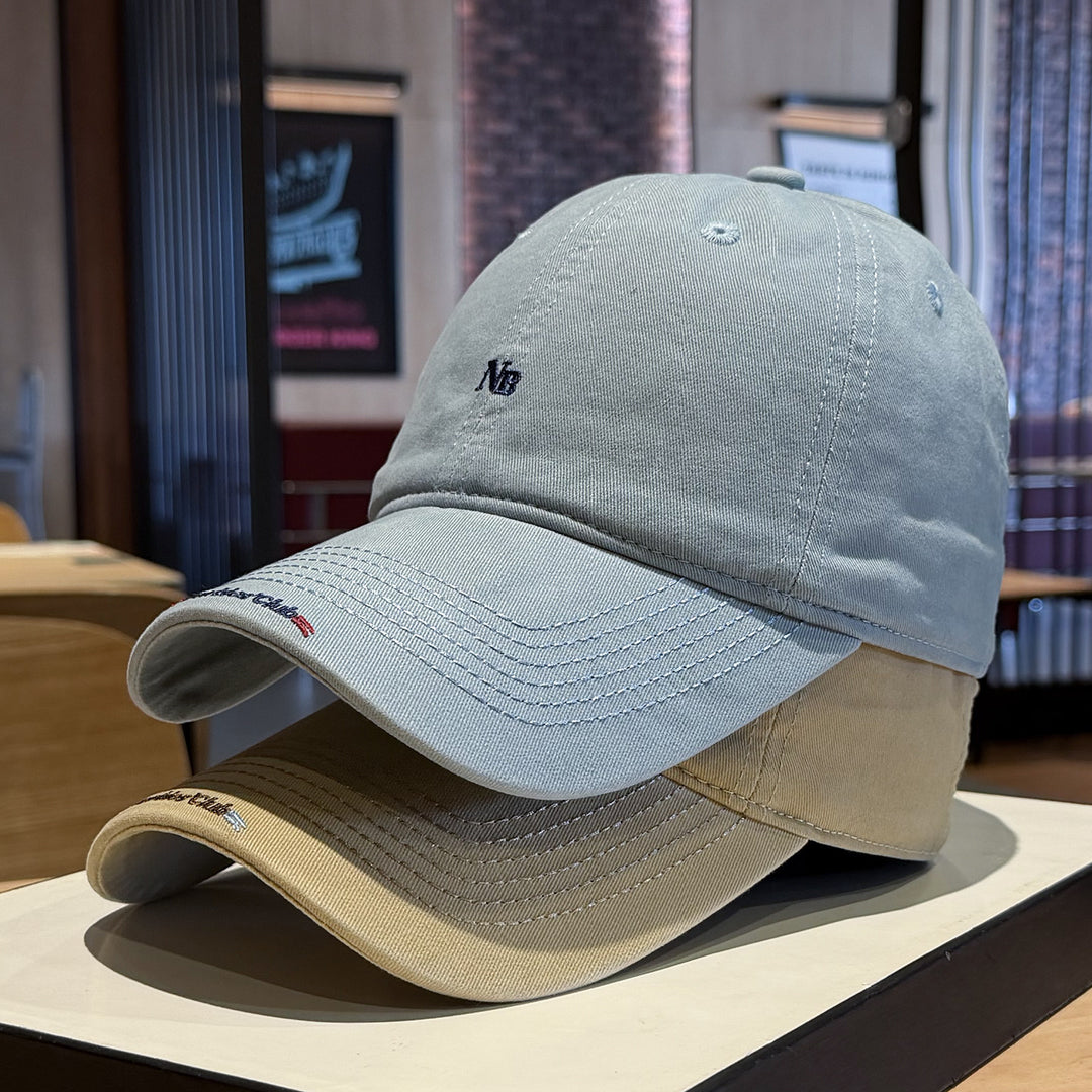 Men's Distressed Casual Adjustable Baseball Cap Bowlift