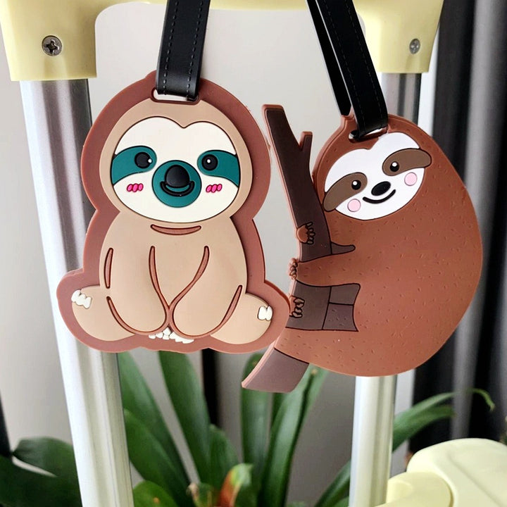 Cute Sloth Luggage Tag Bowlift
