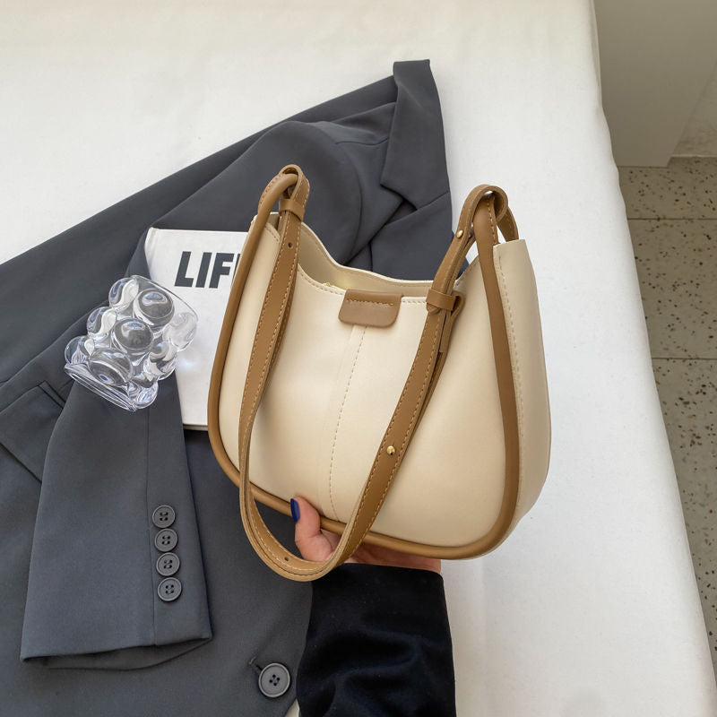 Contemporary Minimalist Shoulder Bag Bowlift