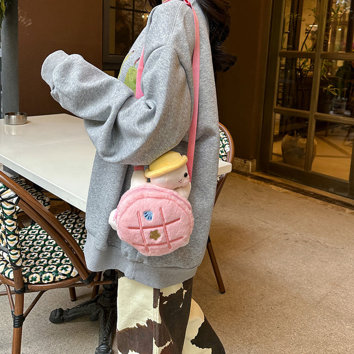 Cuddly soft children's backpack with cute animal design Bowlift