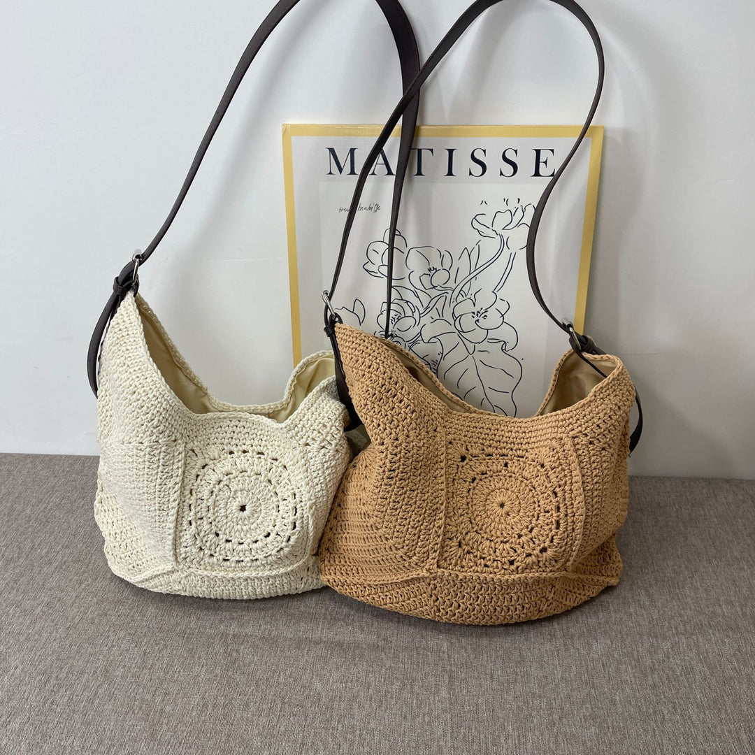 Modern Crochet Shoulder Bag Bowlift