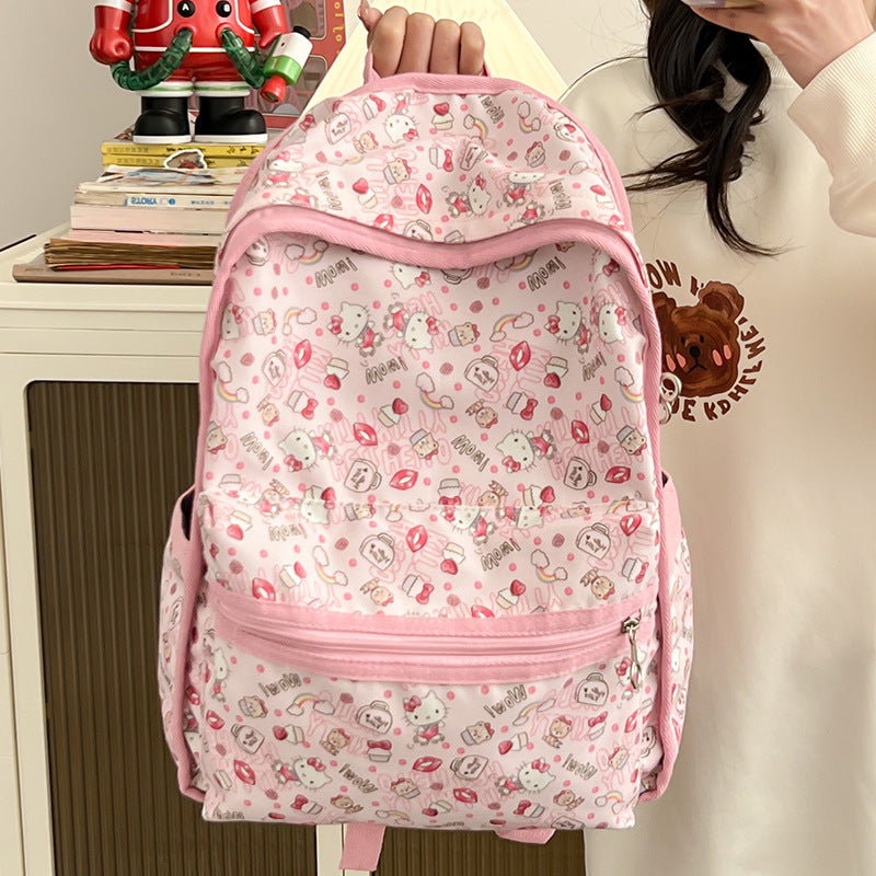 Backpack with Fun Character Design Bowlift
