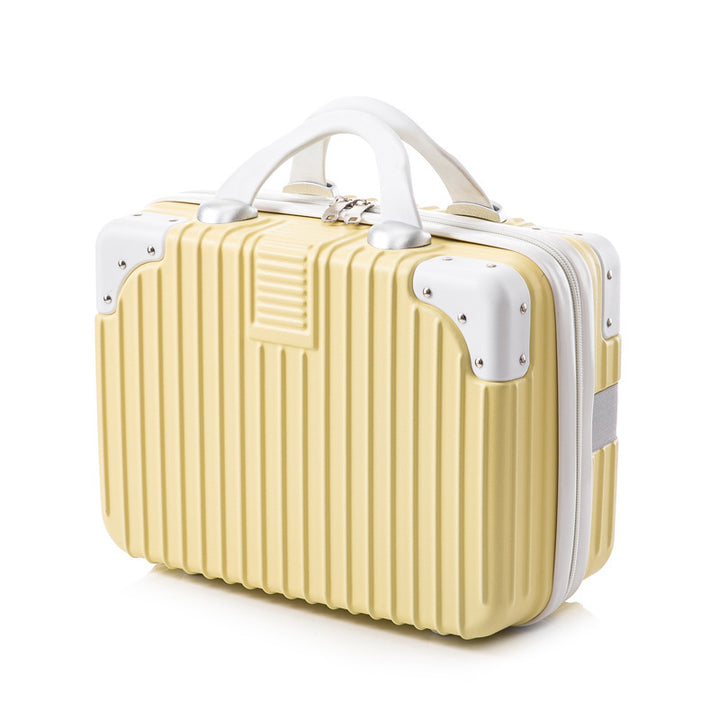 Unisex Compact Textured Hardshell Carry-On Luggage Bowlift