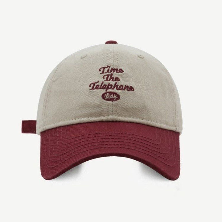 Men's Adjustable Embroidered Cap Bowlift