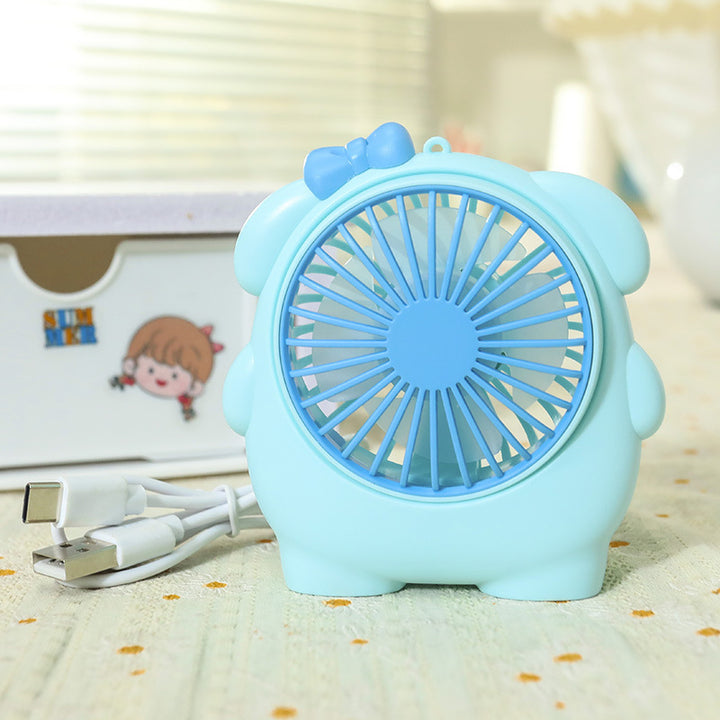 Women’s portable mini fan in playful animal design Bowlift