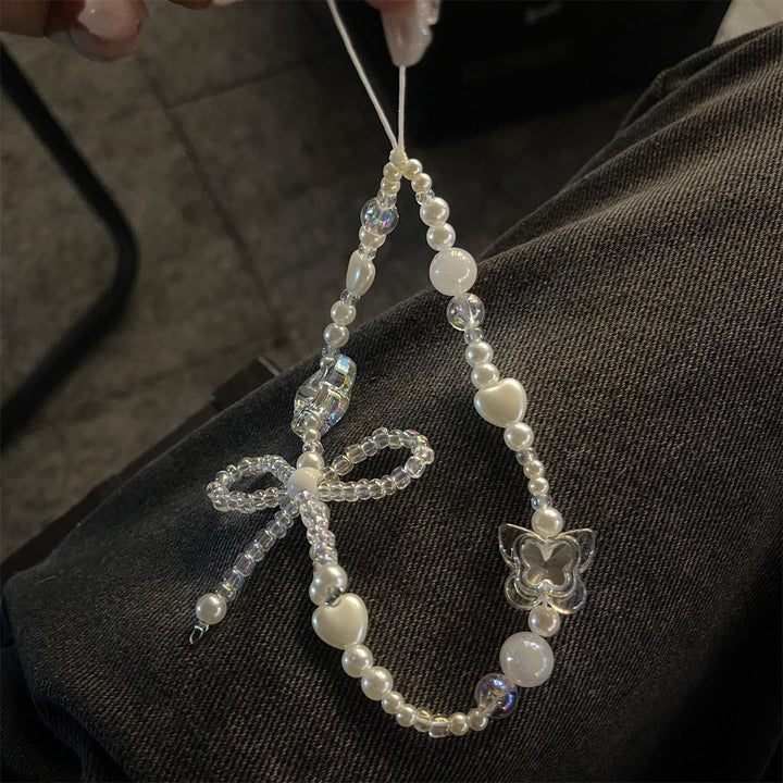 Decorative Beaded Charm Eyewear Holder Bowlift