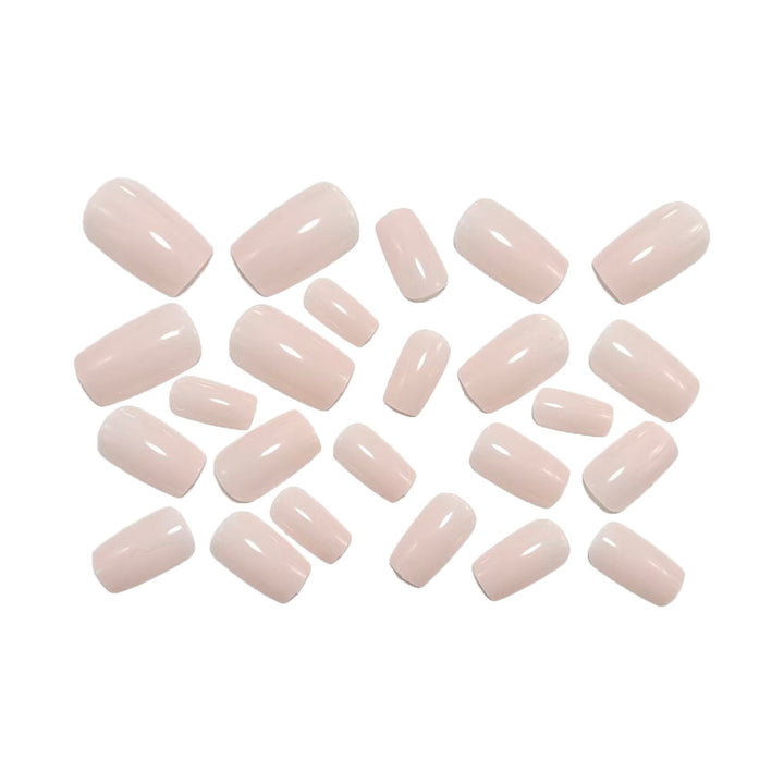 Artificial nails in elegant nude look Bowlift
