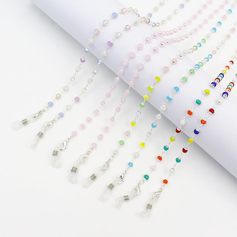 Stylish Beaded Eyewear Chain Bowlift