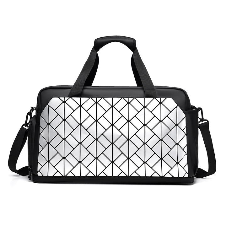Trendy Multi-Compartment Travel Duffel Bag Bowlift
