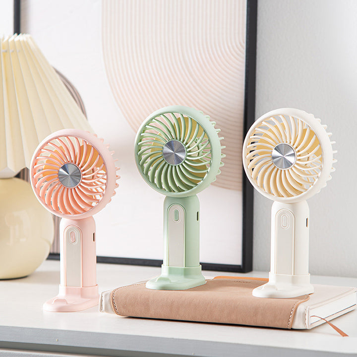 Portable Cartoon-Themed Handheld Fan Bowlift
