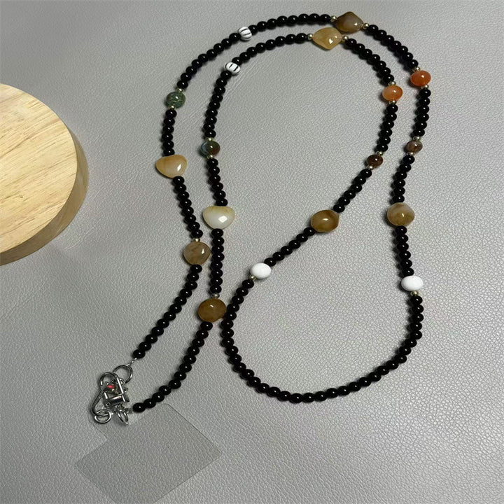 Stylish Beaded Eyewear Lanyard Bowlift