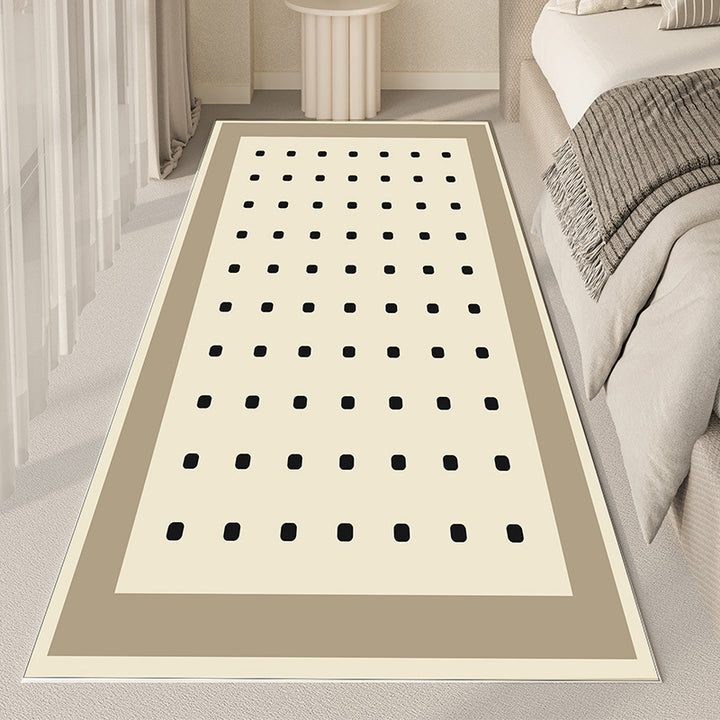 Abstract Contemporary Area Rug Bowlift