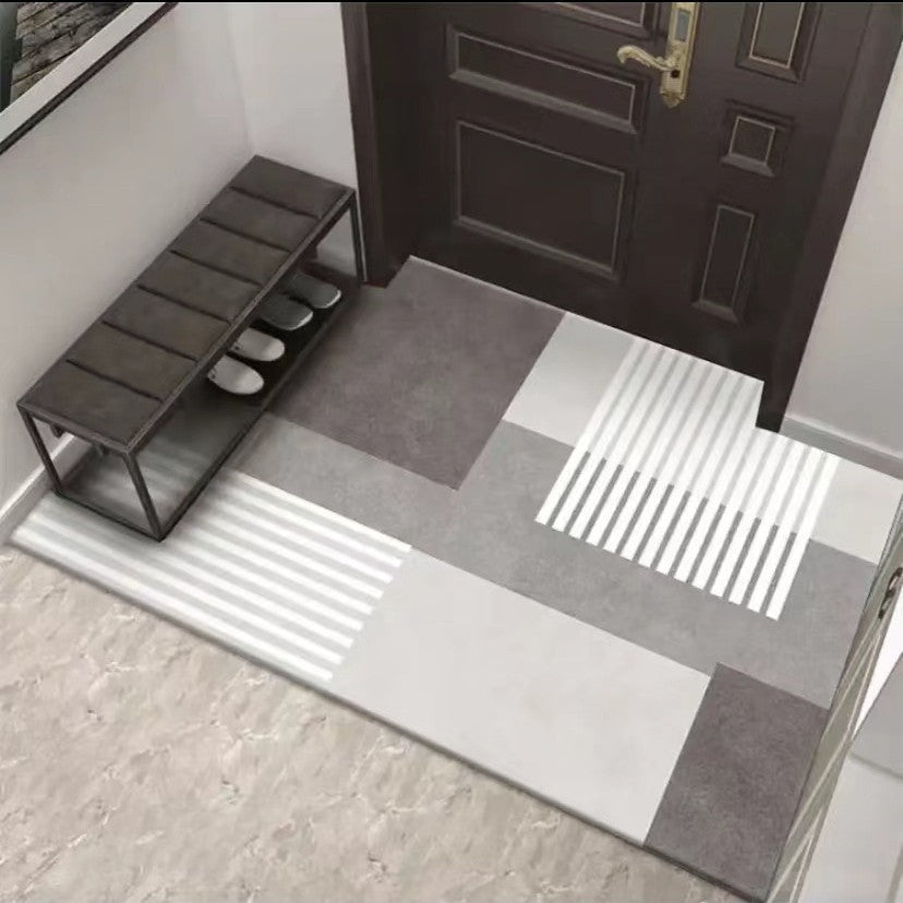 Geometric Patterned Indoor Area Mat Bowlift