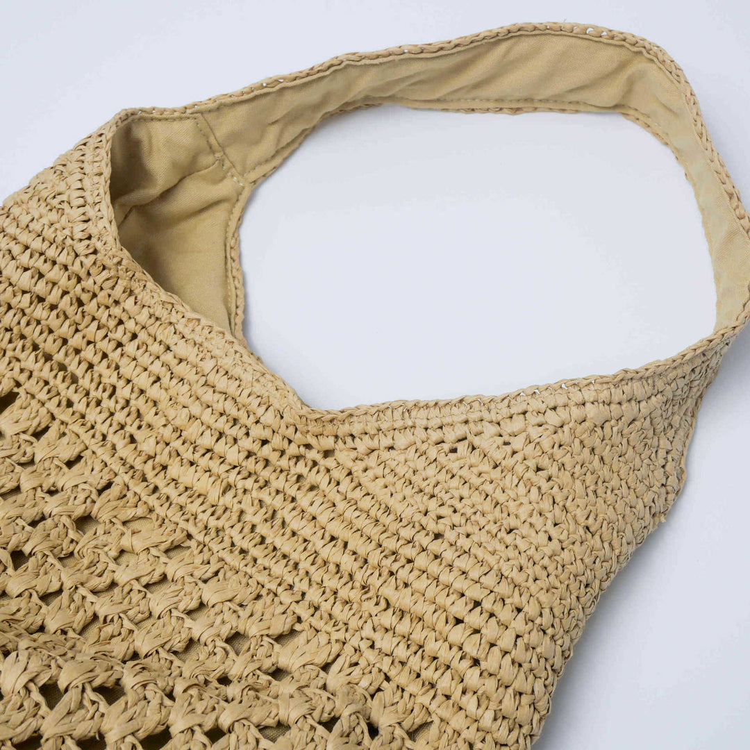 Handbag in Modern Net Design Bowlift