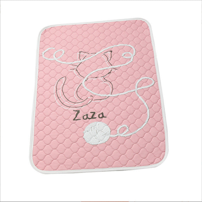 Ladies patterned and soft cat sleeping mat Bowlift