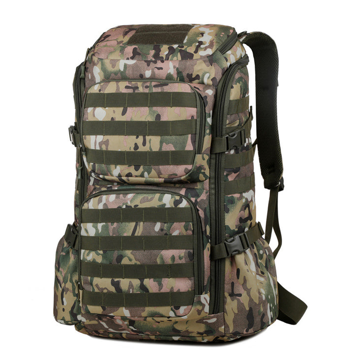 Tactical Camo Exploration Backpack Bowlift