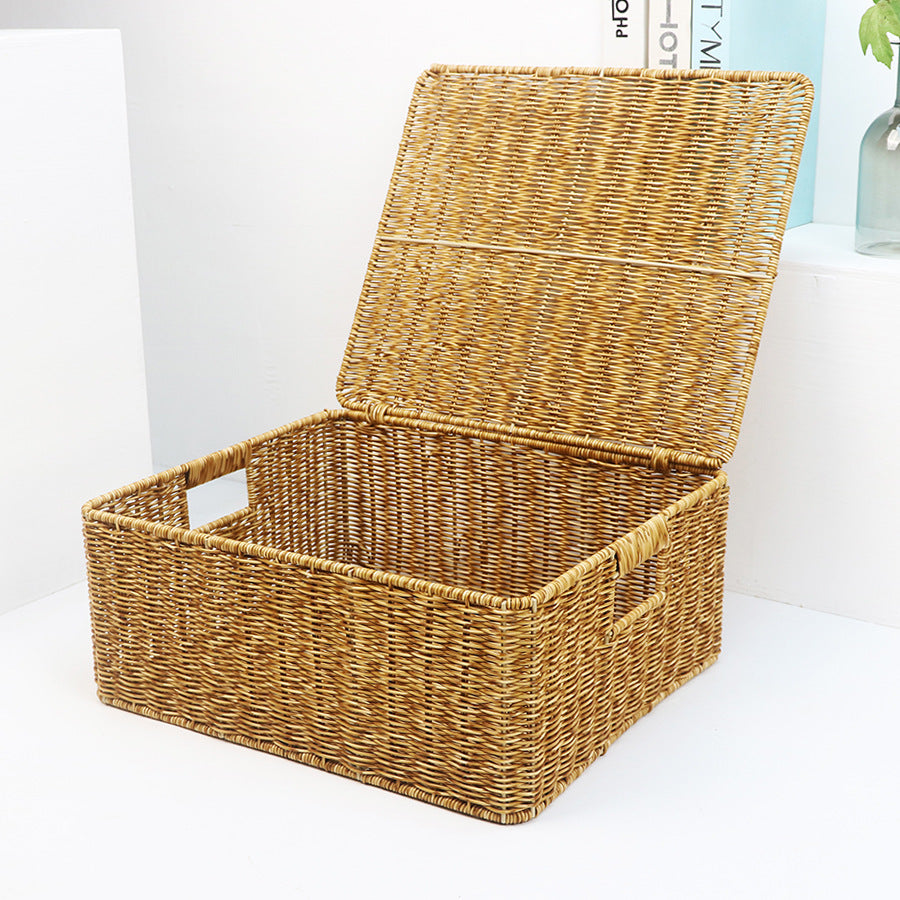 Rectangular Woven Storage Box Bowlift