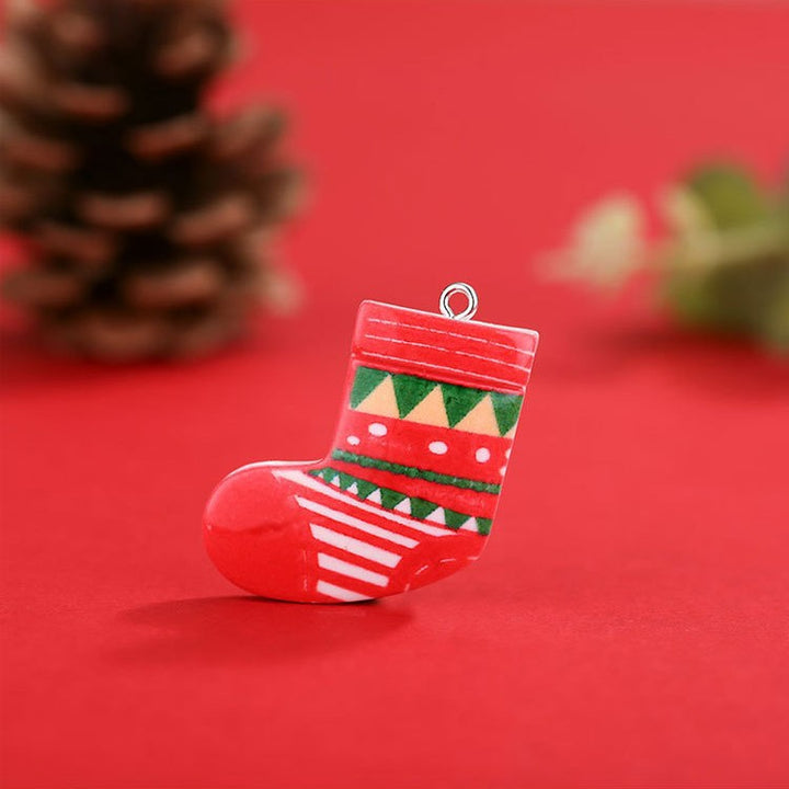 Santa-Themed Decorative Charm Bowlift