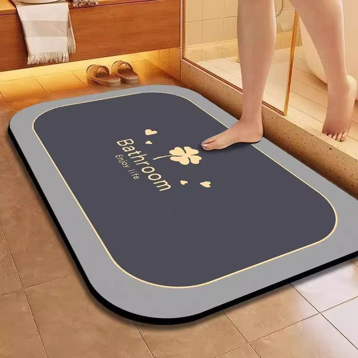 Soft Plush Bathroom Mat Bowlift