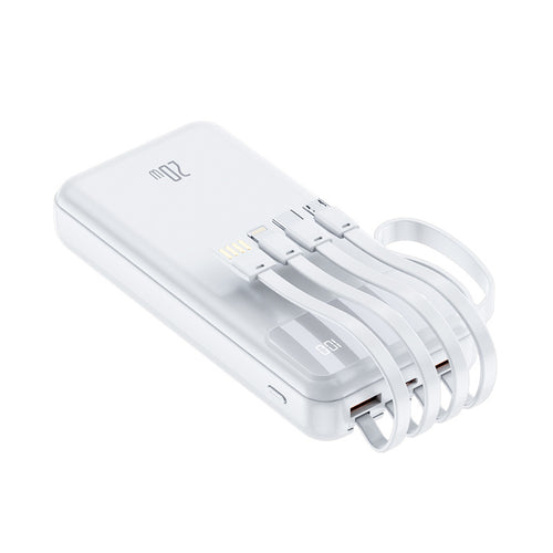 Portable fast charging power bank with LED display Bowlift