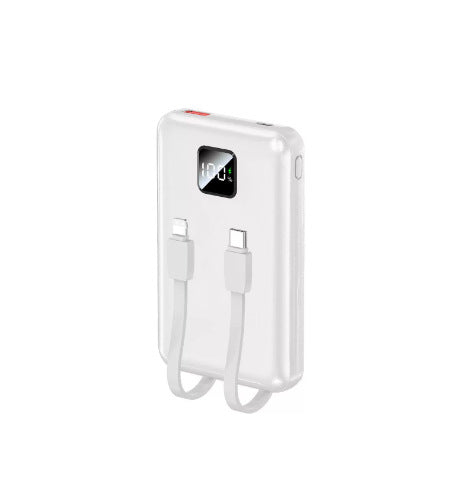 Portable power bank with integrated dual USB port and state-of-the-art LED display Bowlift