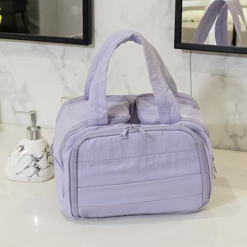 Multifunctional Cosmetic Organizer Bag with Removable Hanging System Bowlift