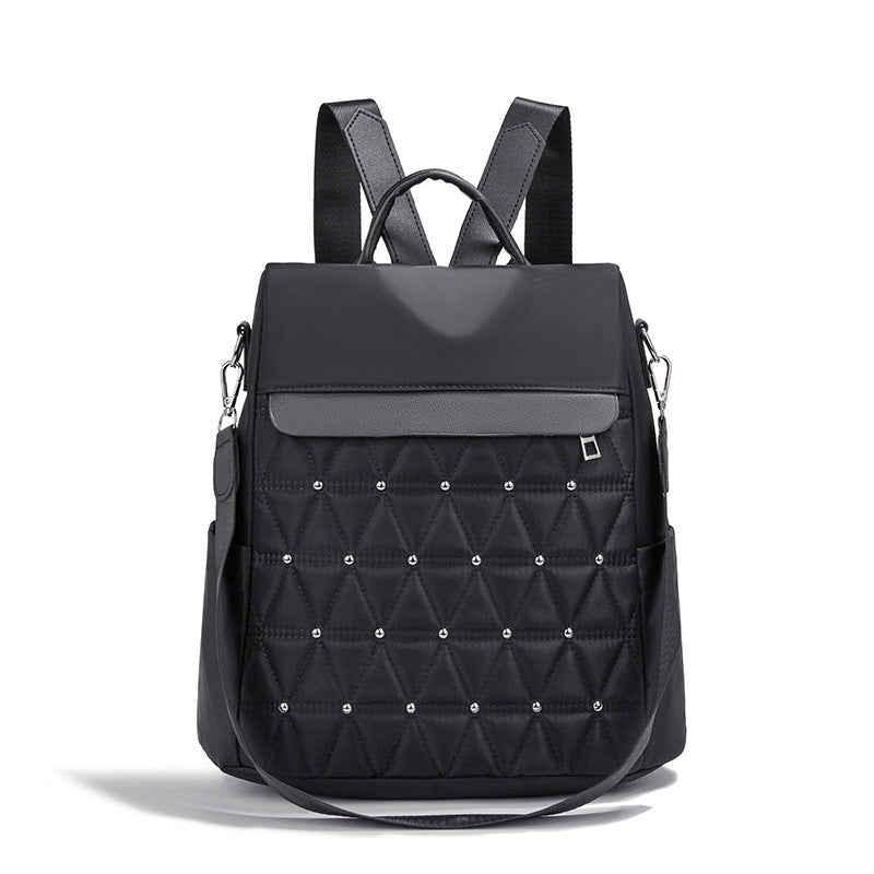 Elegant Quilted Backpack Bowlift