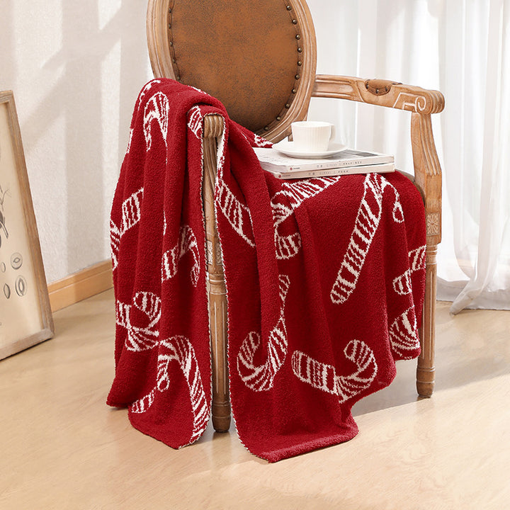 Festive Cozy Throw Blanket Bowlift