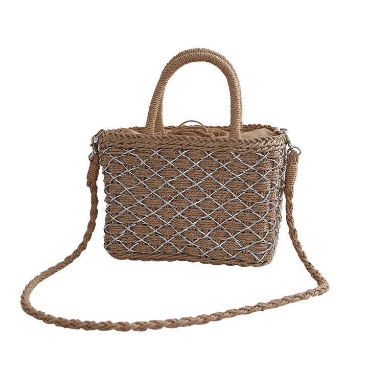 Stylish Rattan Handbag Bowlift