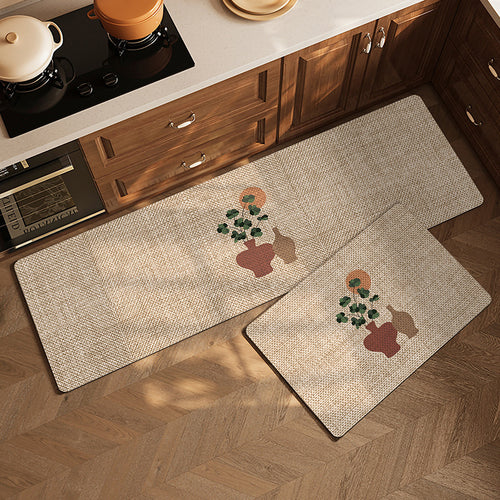 Absorbent Bathroom Mat for Indoor Floor Use