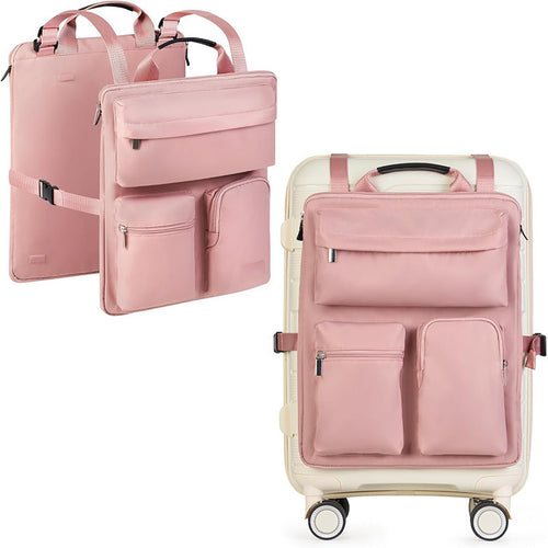 Multifunctional Laptop Carrying Bag with Extendable Luggage Fixing System Bowlift