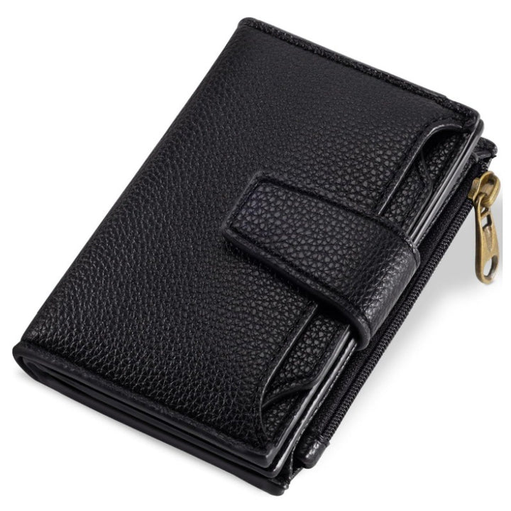 Noble wallet with RFID protection and coin pocket Bowlift