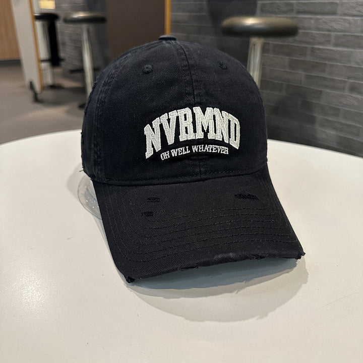 Men's Distressed Graphic Baseball Cap Bowlift