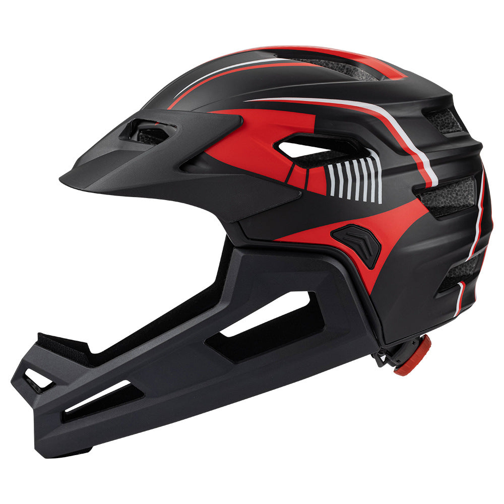 Adjustable Mountain Biking Helmet Bowlift