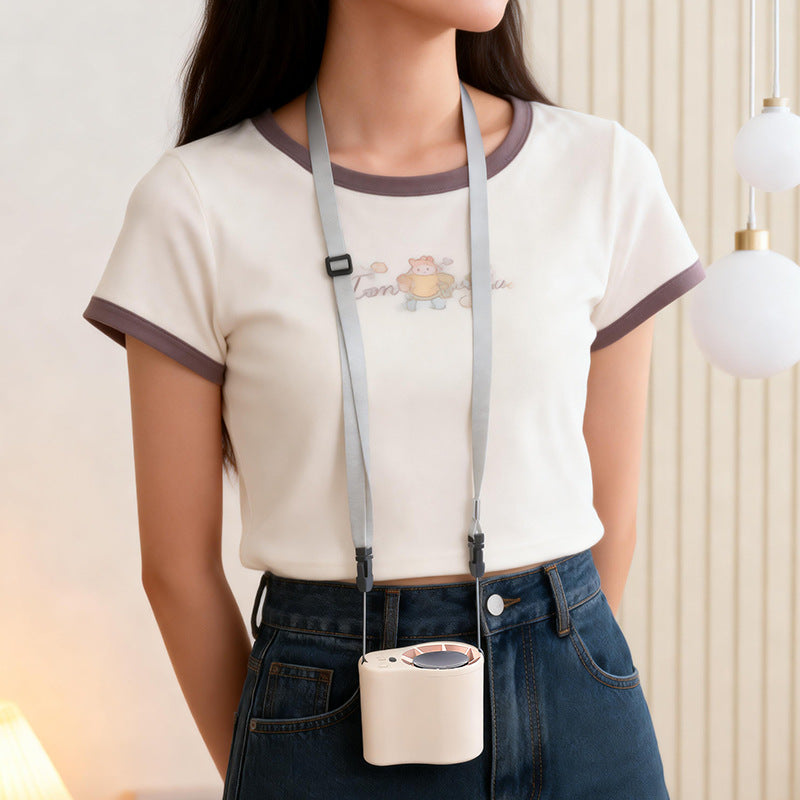 Women's Portable USB Mini Fan with Folding Clip Bowlift